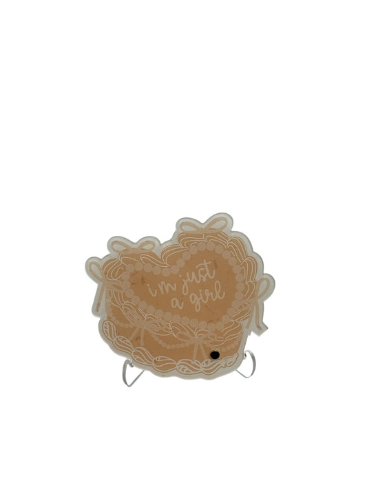 I’m Just A Girl Tile